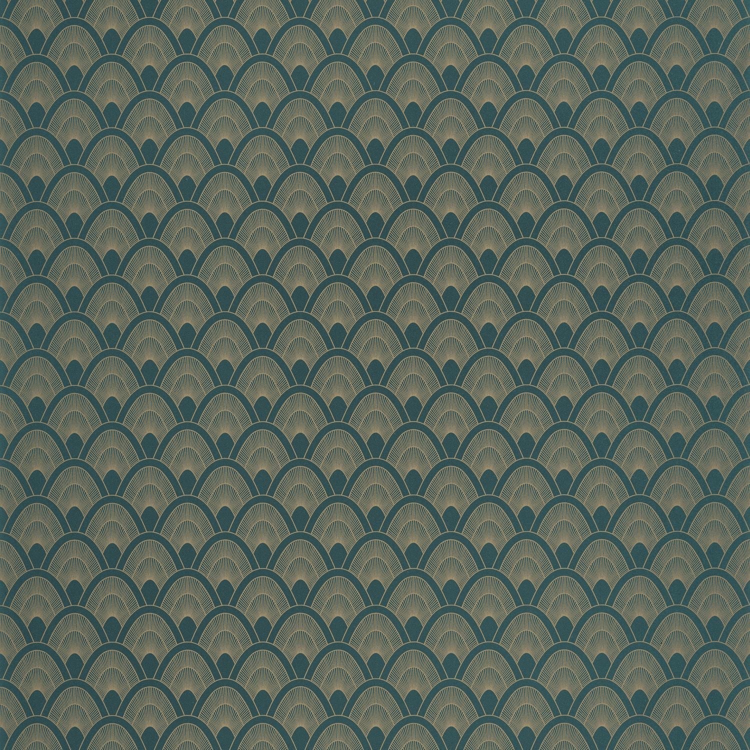 Odyssee Mayotte Wallpaper - Bleu Nuit - Caselio - 101456903