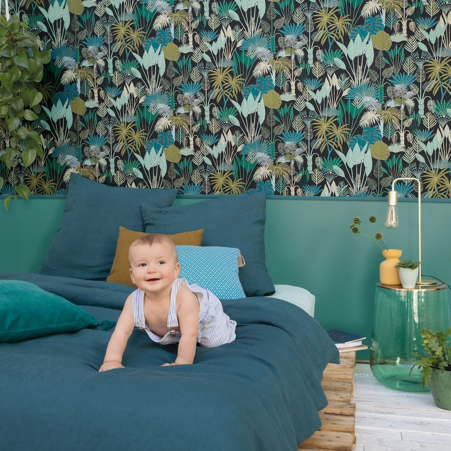 Odyssee Philippines Wallpaper - Emeraude - Caselio - 101419901