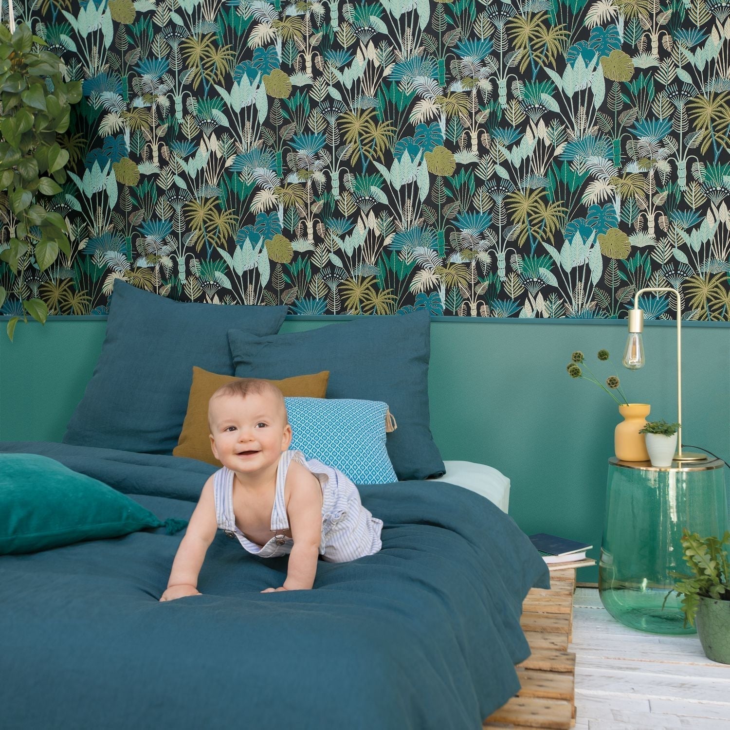 Odyssee Philippines Wallpaper - Emeraude - Caselio - 101419901