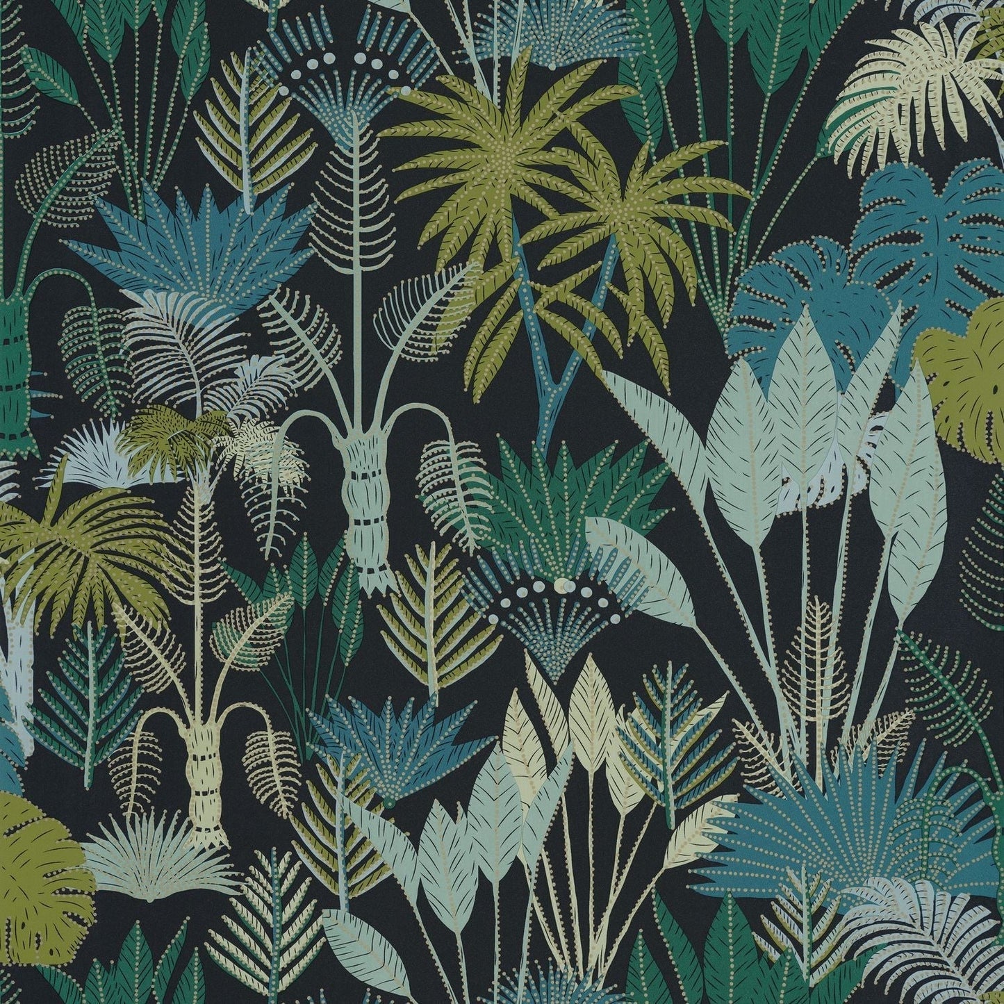 Odyssee Philippines Wallpaper - Emeraude - Caselio - 101419901