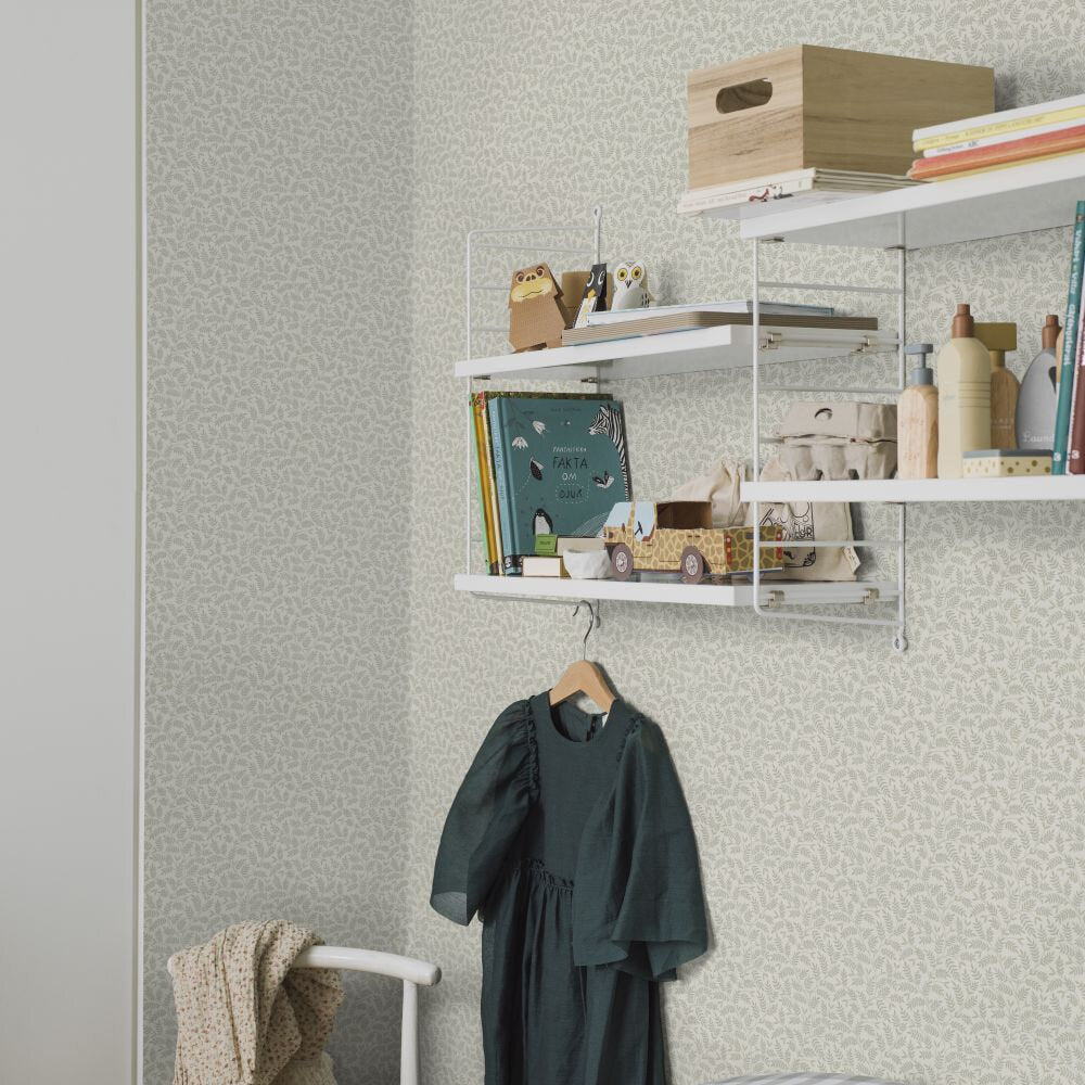 Olof Wallpaper - Grey - Boråstapeter - 38733 - Premier Wallcovering