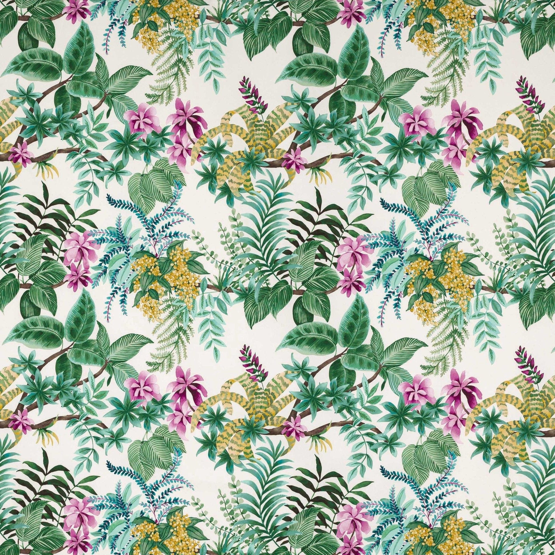 Olympia Fabric - Lagon - Manuel Canovas - M4100-02 - Premier Wallcovering
