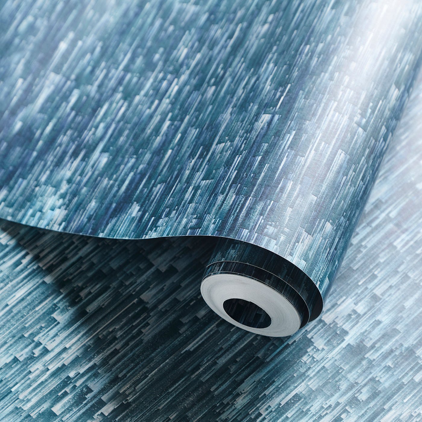 Ombre Wallpaper - Denim - Clarke & Clarke - W0153/01 - Premier Wallcovering