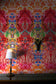 Omni Splatt Wallpaper - Orange - Timorous Beasties - ROR/OMS/OBRN/01 - Premier Wallcovering