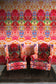 Omni Splatt Wallpaper - Orange - Timorous Beasties - ROR/OMS/OBRN/01 - Premier Wallcovering