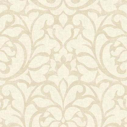 Opera Vienne Wallpaper - Beige - Casadeco - 87341202 - Premier Wallcovering