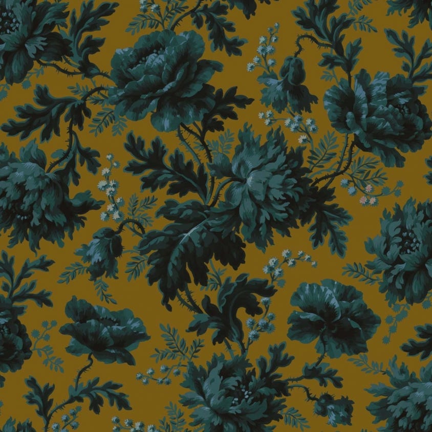 Opia Wallpaper - Bronze - House of Hackney - 1-WA-OPI-DI-BRZ-XXX