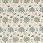 Orchard Fabric - Bayleaf/Rose - Morris & Co - DMCR226452 - Premier Wallcovering