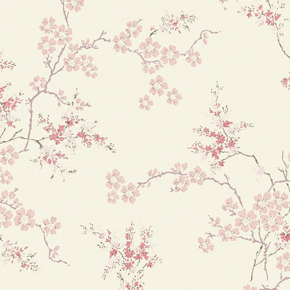 Oriental Blossom Wallpaper - Blush - Laura Ashley - 113388 - Premier Wallcovering
