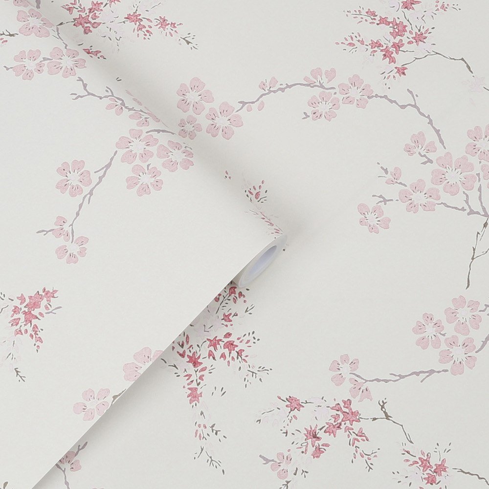 Oriental Blossom Wallpaper - Blush - Laura Ashley - 113388 - Premier Wallcovering