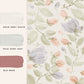 Orisia Peony Wallpaper - Pale Sage Green - Laura Ashley - 122761 - Premier Wallcovering