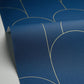 Ornament Wallpaper - Bleu Nuit - Caselio - 105281022