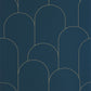 Ornament Wallpaper - Bleu Nuit - Caselio - 105281022