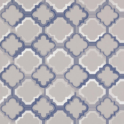 Quatrefoil Wallpaper