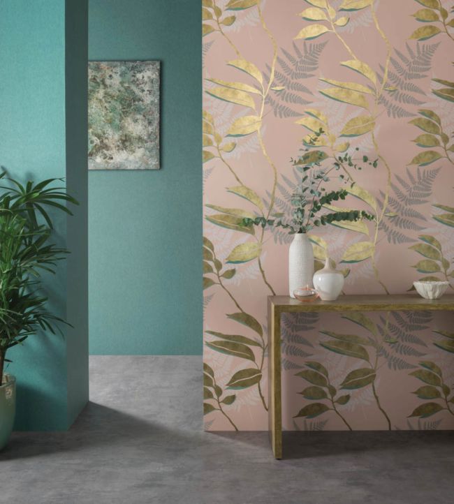 Feuille Dor Wallpaper