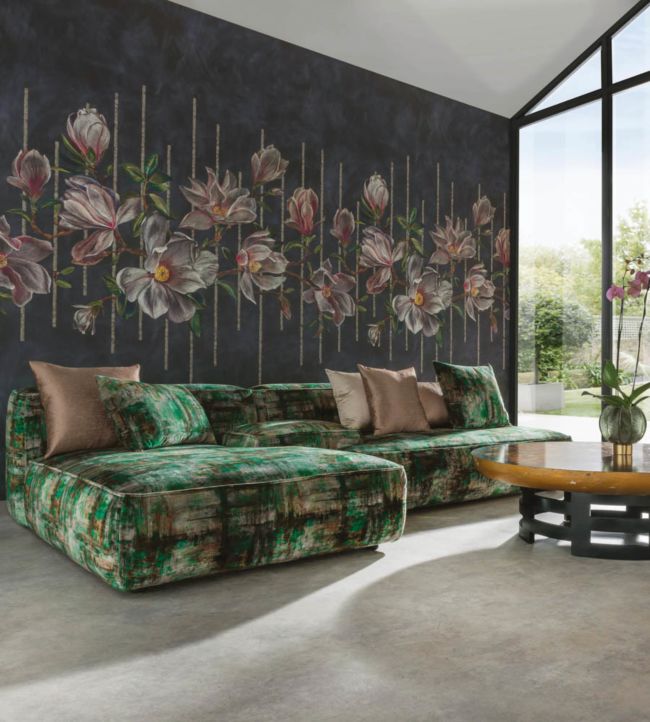 Magnolia Frieze Wallpaper Mural