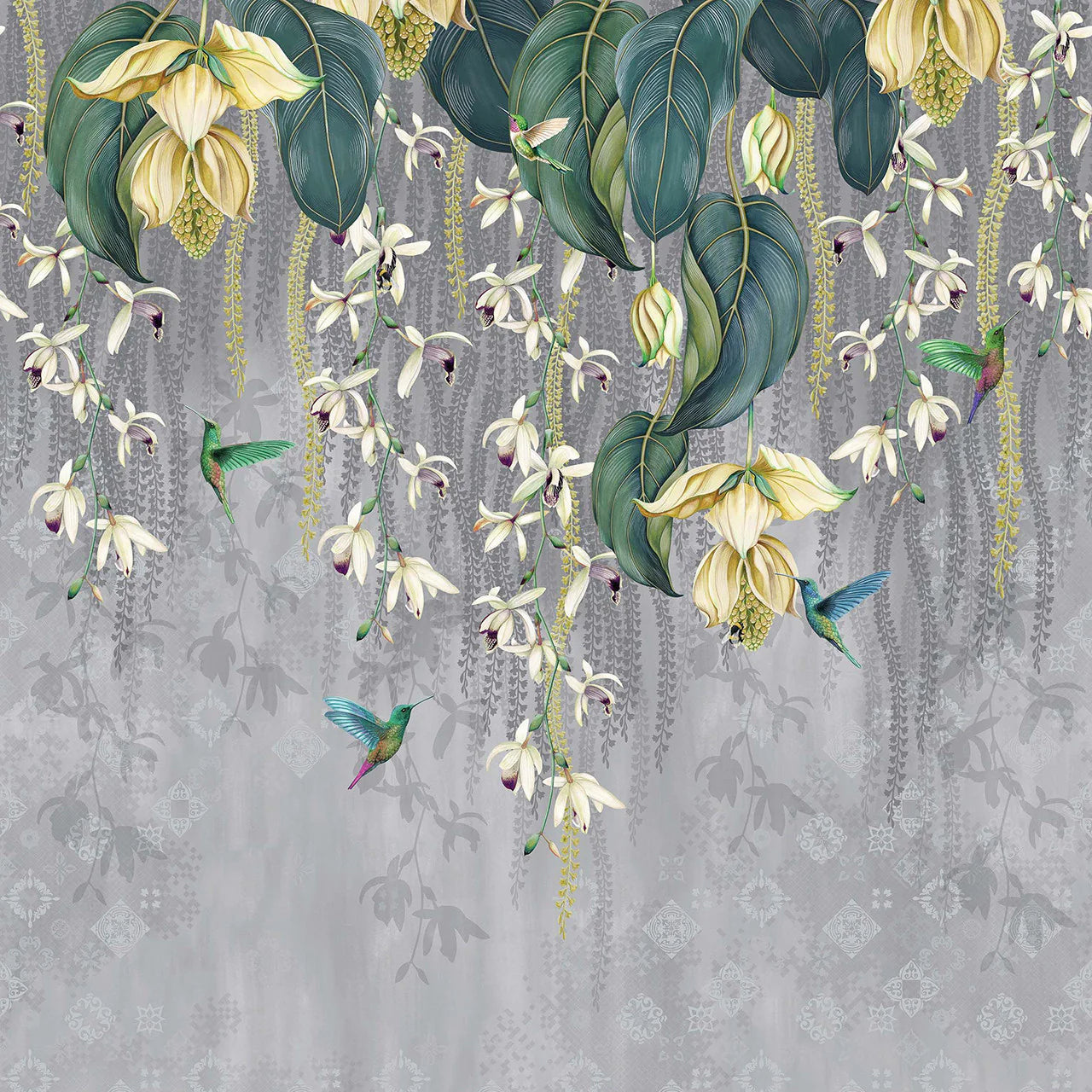 Trailing Orchid Wallpaper