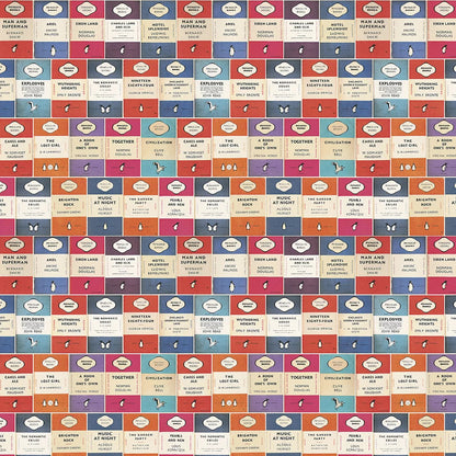 Penguin Library Wallpaper