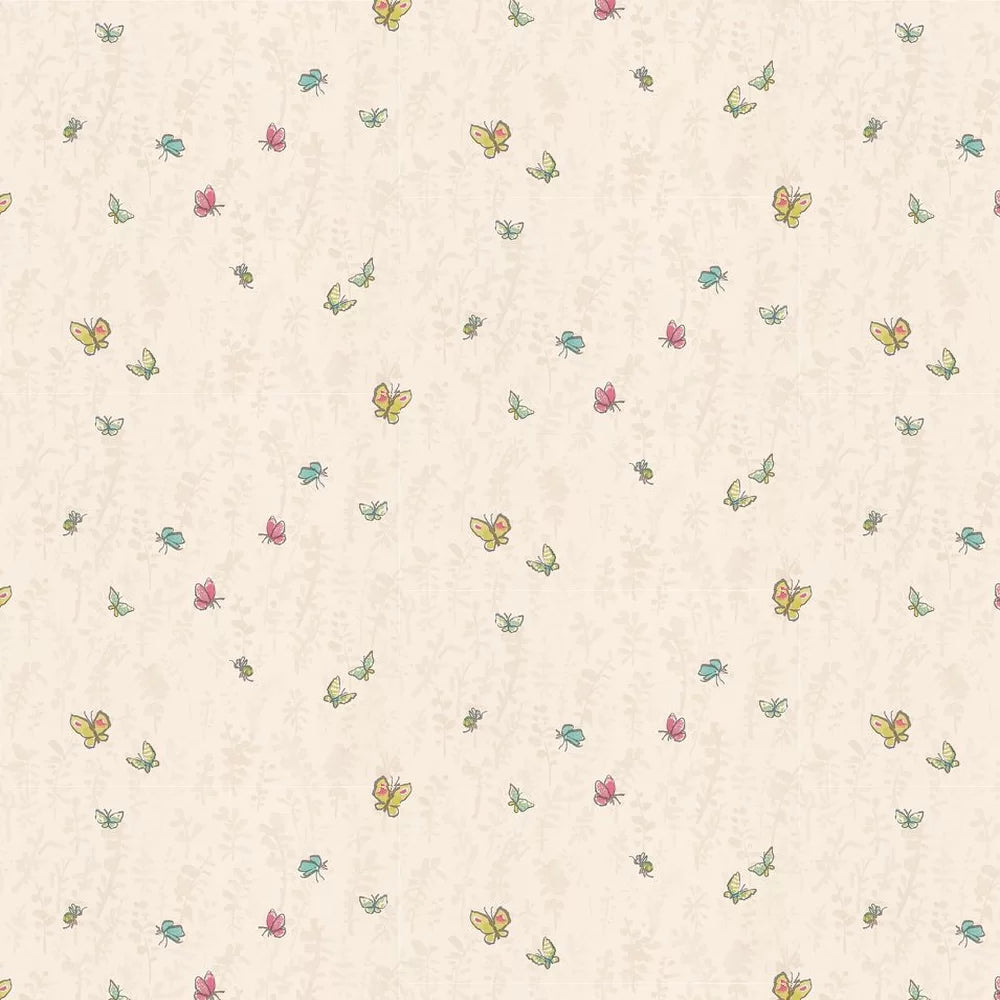 Butterfly Meadow Wallpaper