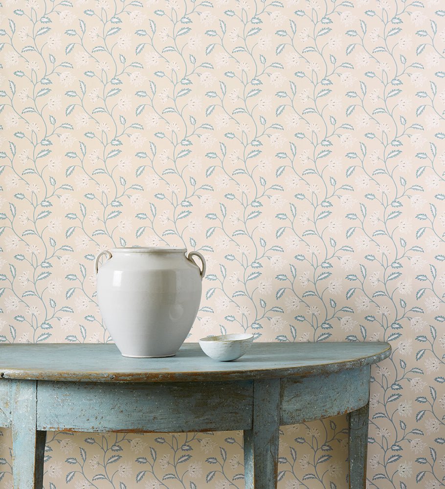 Oterlie Wallpaper - Beige - Colefax & Fowler - W7012 - 01 - Premier Wallcovering