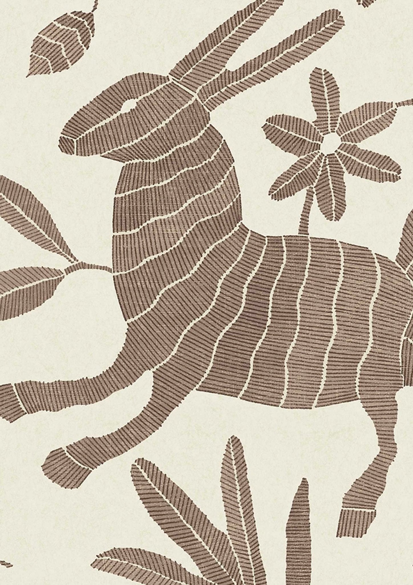 Otomi Wallpaper - Twiglet - Lewis & Wood - Premier Wallcovering