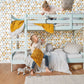 Our Planet Diamond Planet Wallpaper - Ocre - Caselio - 102007100