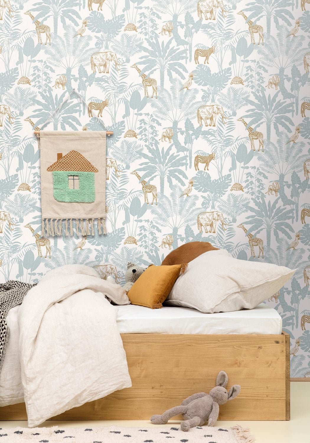 Our Planet Jungle Trip Wallpaper - Ocre - Caselio - 101957121