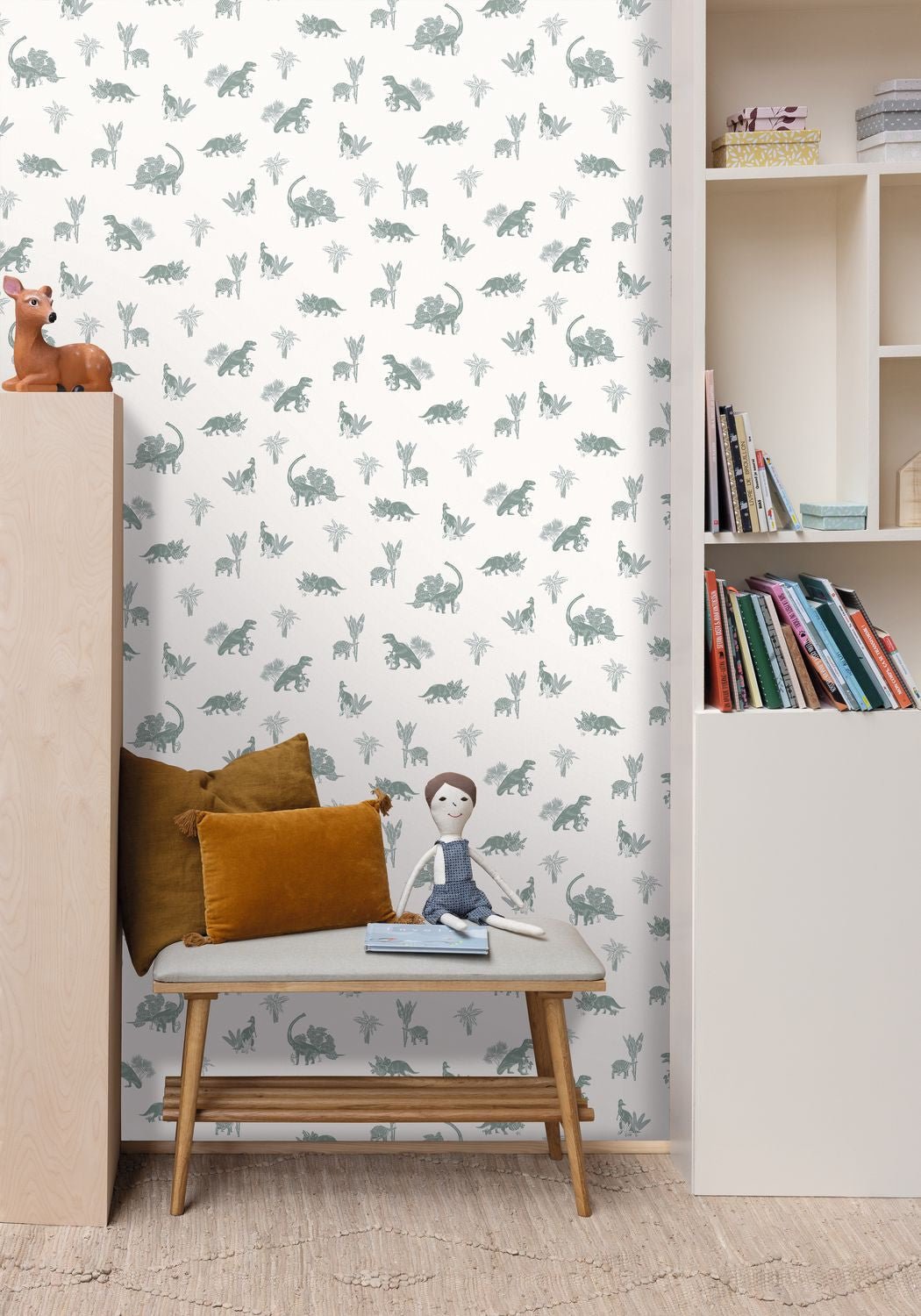 Our Planet Jurassic World Wallpaper - Vert D'eau - Caselio - 101937105