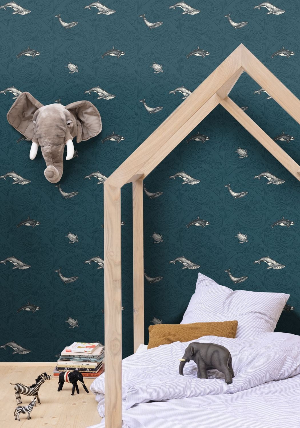 Our Planet Under The Sea Wallpaper - Bleu Mer - Caselio - 102016608