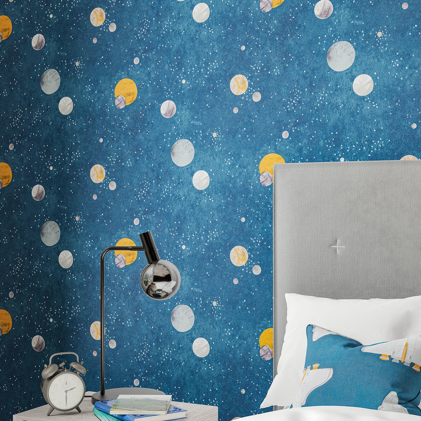 Out of This World Wallpaper - Solar - Harlequin - HLTF112642