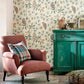 Owlswick Wallpaper - Teal - Sanderson - DYSI216595