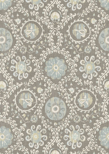 Oxus Wallpaper - Casement Blue - Lewis & Wood - Premier Wallcovering