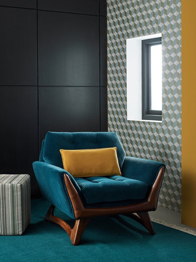 Padova Fabric - Mer - Manuel Canovas - M4064-01 - Premier Wallcovering