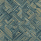 Paille Bali Wallpaper - Bleu Indigo - Casadeco - 88186789 - Premier Wallcovering