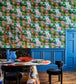Palace Tales Wallpaper - Leaf Green, Terracotta & Petrol - 118/1001 - Cole & Son - Premier Wallcovering