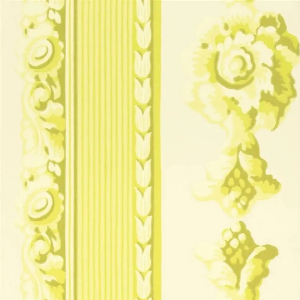 Palazzetto Wallpaper - Chartreuse - P548/01 - Designers Guild