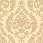 Palazzo Damask Wallpaper - Gold - Galerie - G67608 - Premier Wallcovering