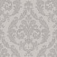 Palazzo Damask Wallpaper - Silver / Grey - Galerie - G67609 - Premier Wallcovering