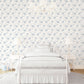 Palazzo Floral Trail Wallpaper - Blue / White - Galerie - G67630 - Premier Wallcovering