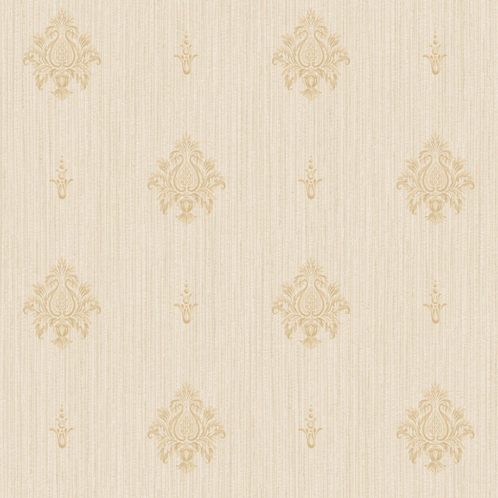 Palazzo Italian Motif Wallpaper - Cream / Beige / Gold - Galerie - G68664 - Premier Wallcovering