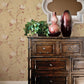 Palazzo Large Floral Wallpaper - Red / Cream / Beige - Galerie - G67604 - Premier Wallcovering