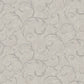 Palazzo Scroll Wallpaper - White / Silver Grey - Galerie - G68675 - Premier Wallcovering