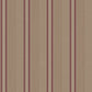 Palazzo Striped Wallpaper - Claret / Dark Beige - Galerie - G67626 - Premier Wallcovering