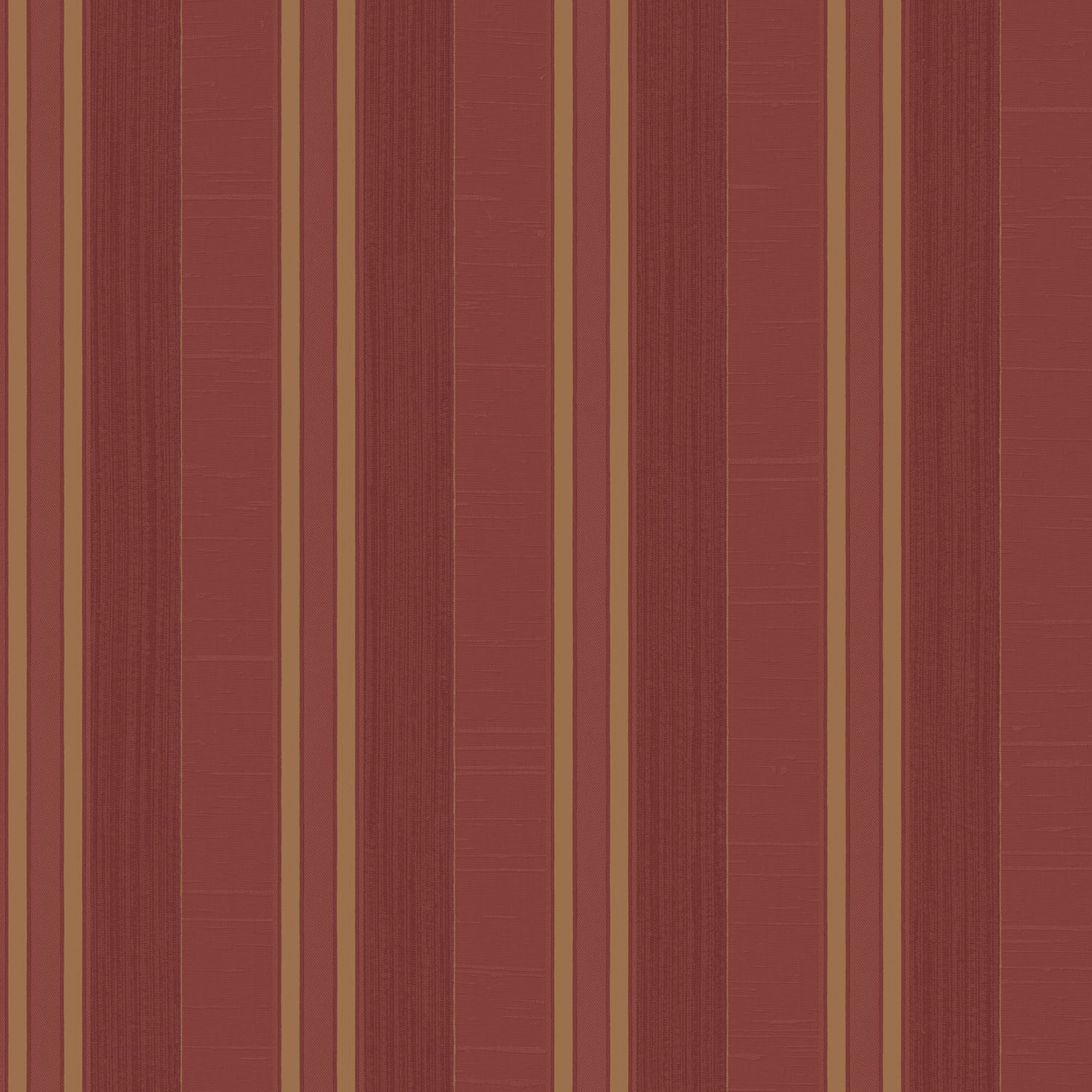 Palazzo Striped Wallpaper - Red / Gold - Galerie - G67627 - Premier Wallcovering