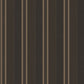 Palazzo Striped Wallpaper - Dark Brown / Gold - Galerie - G67629 - Premier Wallcovering