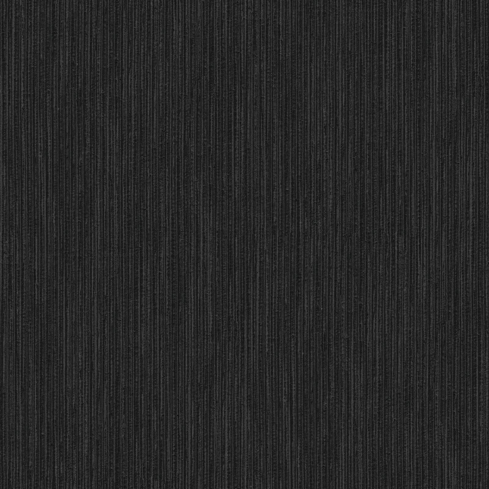 Palazzo Vertical Textile Wallpaper - Black / Silver Grey - Galerie - G68682 - Premier Wallcovering
