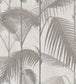 Palm Jungle Icons Wallpaper - Charcoal & Metallic Bronze - 112/1004 - Cole & Son - Premier Wallcovering