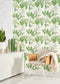 Palma Nicaragua Wallpaper - Vert Amande - Casadeco - 86417272 - Premier Wallcovering