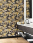 Palma Nicaragua Wallpaper - Tilleul And Noir - Casadeco - 86417575 - Premier Wallcovering