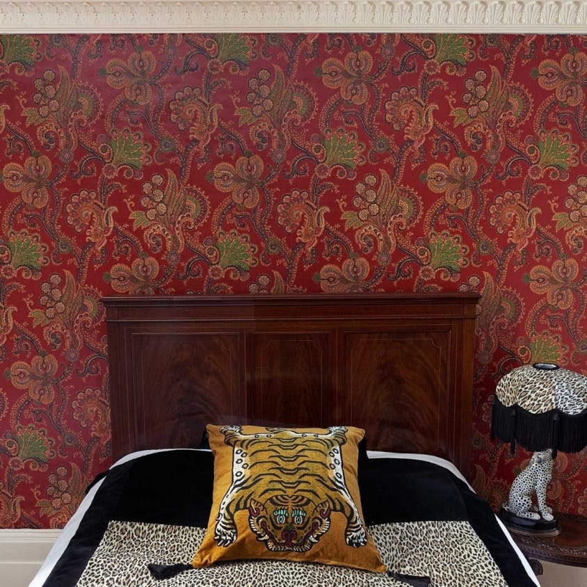 Palme Cashmir Wallpaper - Henna - House of Hackney - 1-WA-PAC-DI-HEN-XXX